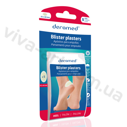 Защитный, лечебный пластырь от мозолей и натертостей, 5 шт.